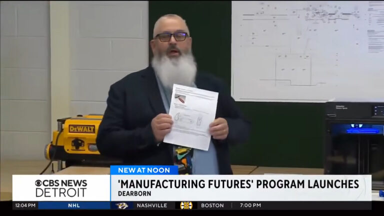 CBS Detroit: Empowering Detroit Students: $500K Manufacturing Futures Program